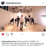 [강다니엘] I <b>HOPE</b> 안무가님 인별