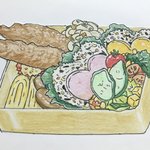 [드루와] 음식 그림 그린거 보고강