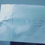 [EXO] 첸백시 이모티콘 그려놓은거 봐도봐도 귀여움