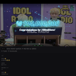 아이돌라디오 좋아요 1억개 달성! - <b>업텐션</b>