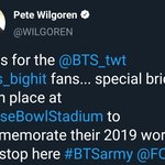 [모두드루와] 방탄소년단, 로즈볼 스타디움 헌정 기념물