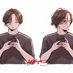 [방탄소년단] 정구기 현재 머리 아트  ㅠㅠㅠ