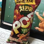 나만 치킨팝 <b>과자</b> 맛없어??