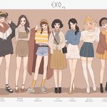 [EXO] 이거봐 애들 <b>여자버전</b>