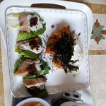 엄마가 차려주신 아침 밥.