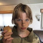 밀라 요보비치 딸 화보