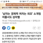남자 외모는 결혼시장에선 <b>아무짝</b> 쓸모없습니다