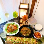 [내가한요리] 혼밥)손님 맞이 테이블