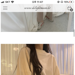 이 <b>리본</b> 맨투맨 어떰?