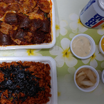<b>순대</b>곱창볶음+볶음밥 세트 배달 시킴ㅋ