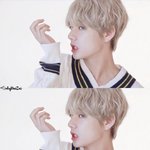 뷔같이 <b>흑발</b>보다 염색모가