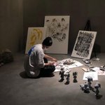 [EXO] 유치원생보다도 그림 못그리면서 예술병 걸린 박찬열.<b>jpg</b>