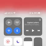 [댓글부탁해] 너넨 아이폰 <b>상단</b>바?에 뭐 설정해놓음?