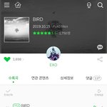 [EXO] <b>버드</b> 앨범 평점 5.0임 댑악적