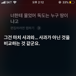 [조언부탁해] 시리랑 대판 싸움