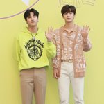 오늘 패션<b>위크</b> 참석한 엑스원 김요한-이한결