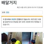 [댓글부탁해] 음식 훔쳐먹는 배달원 근황