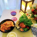 [내가한요리] 혼밥) 김장 &amp; 간단 렌지 <b>수육</b>