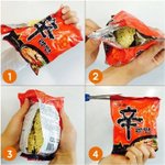 [댓글부탁해] 라면<b>봉지</b>뜯는 방법 논란..