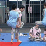 닭싸움하는데 턱때리는 장도연