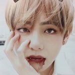 [방탄소년단] 뷔의 짤들에 할로윈 필터를 씌워보았다