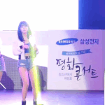 [모두드루와] 어제 AOA 삼성 행사 중 대참사...<b>gif</b>