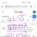 [방탄소년단] 나잇 투표인증