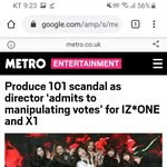 영국 신문에 난 <b>엑스</b>원 아이즈원