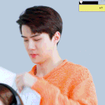 [세훈] 191107 범바너 탐<b>정력</b> 테스트 움짤