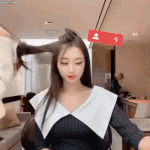[모두드루와] <b>헤어</b> 스타일링 받는 경리