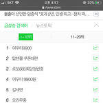 [드루와] 진짜 네ㅇ버 <b>실검</b> 미친거 아니냐