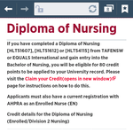 호주간조는 간호학 학위학점으로 일부인정받아