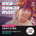 틱톡하는 톡커 없니?? 야구 투표좀 해줘