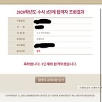 고려대 조카 어이없게 떨어짐 위로좀