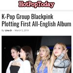 [댓글부탁해] 블핑 영어프로젝트 계획함!!!! 구체적인 해외보도...