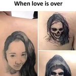 [댓글부탁해] 사랑이 끝난후 문신의 변화...