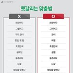 [모두드루와] 헷갈리는 맞춤법