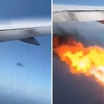 불 붙은 채 날아가던 <b>보잉</b>777 마닐라행 여객기 긴급 회항
