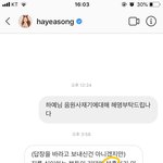 [드루와] 송하예 답장보낸거봐ㅋㅋㅋㅋ