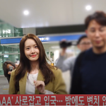 [소녀시대] 윤아 <b>AAA</b> 마치고 늦은 입국 존예!