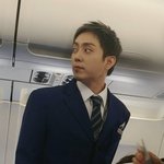 승무원 옷 입은 은지원