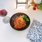 [내가한요리] 혼밥)김치 스파게티 &amp; 김치 베이컨롤