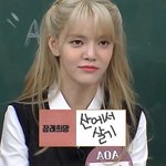 서로 충돌하는 <b>AOA</b>멤버들 장래희망