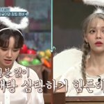 <b>aoa</b>한테 성대모사 코치하는 혜리