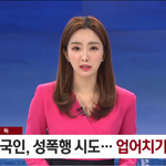 [댓글부탁해] 성폭행하려는 외국인을 업어치기로 <b>제압</b>해서 잡은 가수...