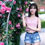 핫팬츠 입은 모델<b>소미</b>