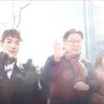 [뉴이스트] 아론 강추위속 한양 도성 알림 행사 최고야