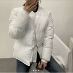 [댓글부탁해] <b>흰색</b> 숏패딩 코디