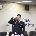 박해진, 소방경으로 1계급 <b>특진</b>