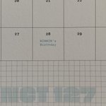 [NCT] 공식시그에 스청이 생일